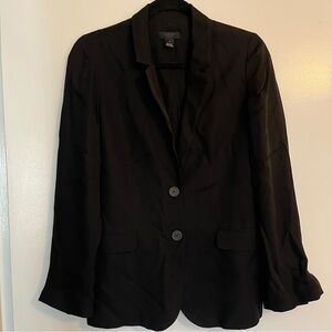 J.Crew Silk Black Blazer